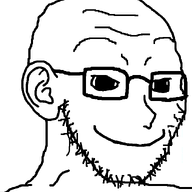 artist:swede ear glasses grin hijak open_mouth soyjak stubble subvariant:grinning_soyak_ears swede_(artist) variant:soyak // 632x756 // 24.3KB