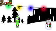 christmas christmas_lights chud elf full_body gift santa snow snowman subvariant:impish_amerimutt subvariant:pol_face variant:chudjak variant:cobson variant:impish_soyak_ears winter // 1920x1080 // 450.3KB