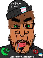 amerimutt angry arab beanie black_sclera brown_hair brown_skin cross_eyed drama glasses green_eyes hoodie islam joel_(user) lebanon map_(pedophile) mustache pedophile retard soyjak stubble subvariant:chudplier thick_eyebrows tranny variant:chudjak variant:markiplier_soyjak white_supremacist // 596x800 // 41.0KB