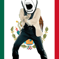 angry animated cactus country dance eagle flag flag:mexico full_body gangnam_style glasses irl mexico open_mouth snake soyjak stubble variant:cobson // 300x460 // 496.1KB