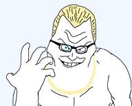 a10_eyes aryan blond blue_eyes buff hair hand series:aryan_soyjaks subvariant:syndromearyan template variant:syndromejak white_skin // 557x446 // 10.3KB