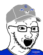 admin_6 campaign clothes election hat object one_tooth open_mouth series:administ_soyjaks stubble transparent_background variant:soyak variant:vlodson // 700x900 // 33.8KB