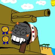 award burnt cloud head head_on_a_stick headband helmet imperial_japan island japan pacific_war palm_tree ribbon sand sun tank type_90_helmet type_97 variant:gapejak variant:soykio_kid world_war_2 wwii // 759x769 // 163.5KB