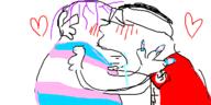 chud drool gay heart kiss love meme oekaki painted_nails tranny variant:bernd variant:chudjak yaoi // 500x250 // 33.0KB