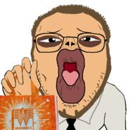 bag big_lips brown_hair glasses hand holding_object lips open_mouth stubble variant:slurpjak whataburger white_shirt white_skin // 564x544 // 126.2KB