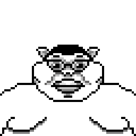 branigger ear eyebrows faggot fatass pedonigger pedophile pixel_art shading shadow subvariant:branigger tranny tranny_artstyle transparent_background variant:brandon white_skin