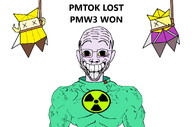 buff dead erwin_(pacman) glasses grey_skin hanging hazmat_suit king_olly olivia pac_man_world_3 pacman paper_mario:_the_origami_king pmtok pmw3 radiation smile snca stubble variant:unknown yellow_hair // 1385x915 // 168.6KB