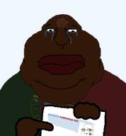 crying holding_object jewishautismaward78_(namefag) lips mutt obese obsessed portugal rent_free sad subvariant:meximutt_front template variant:meximutt // 781x844 // 95.2KB