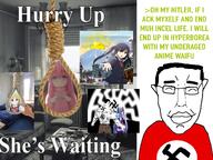 anime bocchi_the_rock clittycel k-on le_pol_face rope ropemaxx subvariant:chudjak_front swastika tranime_girl variant:chudjak // 2048x1536 // 2.7MB