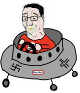 baby haunebu_ii iron_cross kike little_tikes pacifier redraw remake swastika toy ufo variant:chudjak // 1326x1532 // 231.0KB