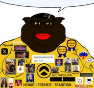 closed_mouth dark_hair dark_skin glasses hair nigger speech_bubble speech_bubble_empty subvariant:branigger variant:brandon variant:meximutt yellow_sclera // 1675x1583 // 799.2KB