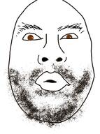 brown_eyes half_open_mouth joe_rogan soyjak stubble variant:unknown // 836x1124 // 318.2KB