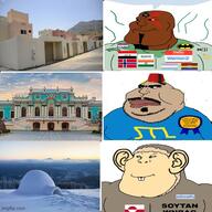 Astrofene_(namefag) Warrior-Z(user) antiswarthy_(namefag) asian astrofene award badge bald batman bnwo brown_skin buck_teeth building closed_mouth clothes crimean_tatar ear eskimo fez flag:afghanistan flag:greenland flag:india flag:iraq flag:norway flag:transgender_pride_flag friday_night_funkin' hat hello_my_name_is_(sticker) house igloo lips medal palace rule34 shitskin snow stink_lines stinky stubble subvariant:chinkaryan subvariant:chinkmutt subvariant:mexiaryan teeth text variant:meximutt white_skin yellow_sclera yellow_skin // 500x500 // 79.4KB
