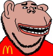 animated eyebrows mcdonalds meta:tagme questioning red_shirt subvariant:impish_amerimutt variant:impish_soyak_ears // 483x516 // 78.2KB
