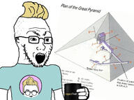 aliens bbc blue_shirt conspiracy debunked pyramids soyjak // 1340x996 // 255.5KB