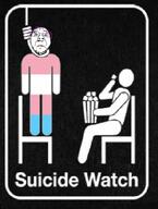 arm chair flag full_body glasses hair hanging leg mustache rope sad soyjak stubble text tranny variant:bernd // 640x846 // 356.4KB