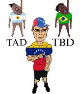 argentina brapzil brazil chud flag:argentina flag:brazil flag:venezuela hanging shitgentina subvariant:unbotheredchud variant:bernd variant:chudjak venezuela // 1742x2048 // 607.1KB