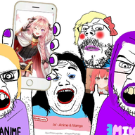 4chan a_(4chan) angry anime anti_anime arm astolfo badge blush bowtie crazed fate_grand_order flag flag:transgender_pride_flag gabriel_dropout glasses hair hairy hand holding_object holding_phone i_love iphone makeup multiple_soyjaks mustache nintendo open_mouth ornament painted_nails phone pink_hair purple_hair satania soyjak stubble subvariant:phoneplier subvariant:phoneplier_vertical tranny trans_rights variant:a24_slowburn_soyjak variant:feraljak variant:gapejak variant:markiplier_soyjak video_game yellow_hair // 1880x1124 // 2.1MB