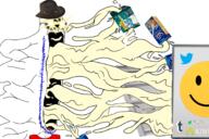 blue_hair clothes deviantart fridge glowing_eyes hat ifunny kiwifarms open_mouth silk_soymilk soy_milk soyjak stretched_mouth subvariant:soyak_soymilk tumblr twitter variant:soyak // 1800x1200 // 823.8KB