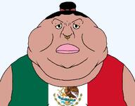 brown_skin clothes fat female flag flag:mexico gypsy hair latinx nose_piercing obese ponytail ring series:foidjaks subvariant:female_meximutt subvariant:meximutt_front2 variant:meximutt yellow_sclera // 1105x868 // 77.3KB