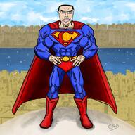 cape chud chudman city dc_comics signature subvariant:chudjak_front superhero superman variant:chudjak // 1280x1280 // 1.3MB