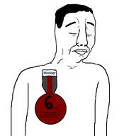 6_gorillion 6_million award badge ideology pensive sad variant:chudjak // 1800x1800 // 148.4KB