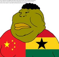 afro blasian china chinigger ghana narrow_eyes obese subvariant:chinkmutt variant:meximutt wikipedia // 888x848 // 35.1KB