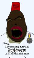 anti_soybooru booru booru.soy brown_skin fez mutt obsessed slopjak soybooru ugly variant:cobson // 821x1389 // 210.9KB