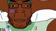award blue_hair boyfriend_(friday_night_funkin') brown_skin discord discord_logo_facial_mark esl facial_mark flies fnf_pedo friday_night_funkin' green_shirt hands_behind_head josh_hutcherson map_(pedophile) no_sign pedophile stinky subvariant:chudplier sweat_stain sweating variant:markiplier_soyjak video whistle yellow_eyes // 854x480, 28s // 4.9MB