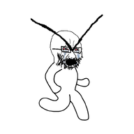1soyjaks angry animated arm big_eyebrows bloodshot_eyes crying ext=gif eyebrows full_body glasses hand large_eyebrows leg mouth_open open_mouth remastered run running selfish_little_fuck series:remastered_soyjaks soyjak stubble transparent_background variant:cryboy_soyjak white_skin