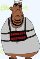 angry arab beard brown_eyes brown_skin dynamite fat islam rotten_teeth sandals sandnigger stinky stubble subvariant:blobson subvariant:hornyson suicide_bomber terrorist turban variant:cobson vest yellow_sclera // 789x1172 // 40.4KB