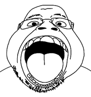 distorted glasses looking_at_you open_mouth series:deformed_bernd_subvariants soyjak stubble subvariant:chunky_yummer template tongue transparent_background variant:bernd // 991x1057 // 30.0KB