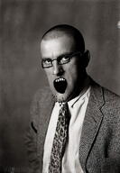 black_and_white cuck cuckold glasses irl literature open_mouth photo photograph russia stubble variant:soyak vladimir_mayakovsky // 960x1389 // 602.5KB