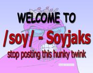 brainlet glasses meta:tagme quote_(nigger) quote_(user) soy soy_(soyjak_party) stubble subvariant:feralrage text variant:feraljak // 1300x1024 // 305.2KB