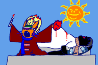 altar aztec blood clothes fat hat heart helmet jimbo_(namefag) jimbo_(user) judge_gem_(namefag) meta:namefags mouth_closed mouth_open native_american niko_(oneshot) noose nose obese oneshot rope sacrifice scarf smile stubble sun teeth variant:alicia variant:impish_soyak_ears war_bonnet whisker // 1098x736 // 87.0KB