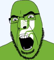 angry flag flag:tochigi glasses hair japan looking_to_the_left open_mouth soyjak stubble teeth thick_eyebrows tochigi todofuken transparent_background variant:cobson // 721x789 // 23.7KB