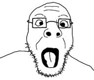 beard glasses ishowspeed no_teeth op_is_a_esl_retard_who_cant_spell_tongue_properly open_mouth tongue variant:speedjak // 688x584 // 7.3KB