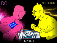 arm armband artist:sectionalism bald buff doll_(user) dwayne_johnson fire glasses hand john_cena lightning meta:namefags mustard_(user) open_mouth side_profile stubble subvariant:wholesome_soyjak text torso underbite variant:feraljak variant:gapejak wwe // 1423x1100 // 607.3KB
