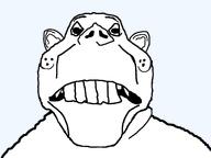 chin ear no_stubble soyjak teeth template variant:scoutrooster // 943x708 // 16.9KB