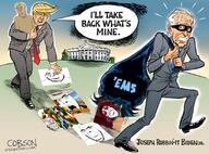 ben_garrison cartoon donald_trump joe_biden polital political_cartoon stonetoss variant:bernd variant:cobson variant:gapejak // 824x610 // 613.7KB