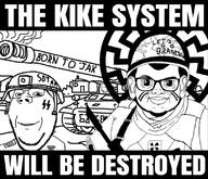 2soyjaks 4chan animated artillery closed_mouth clothes combat_helmet ear face_paint glasses hair hat helmet howitzer judaism lets_go_brandon m110_howitzer m1_helmet meme military military_uniform music nightcore smile sonnenrad sound soyjak stubble subvariant:wholesome_soyjak tank text variant:brandon variant:gapejak variant:impish_soyak_ears video watermark // 808x696, 28.7s // 2.6MB