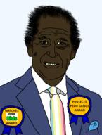'p award bbc_(channel) black_skin charles_iii clothes ear flag:minor_attracted_person hair handkerchief king_charles king_charles_iii no_beard no_glasses pedophile shitskin suit traced united_kingdom variant:unknown yellow_teeth // 727x960 // 56.9KB