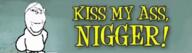 animated closed_mouth glasses nigger smile soyjak stubble subvariant:wholesome_soyjak twerk variant:gapejak // 800x221 // 2.8MB