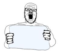 arm glasses hand holding_object open_mouth sign soyjak stubble template variant:a24_slowburn_soyjak // 731x636 // 118.2KB
