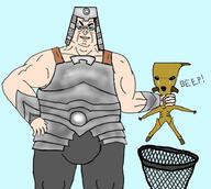 Kenshi beep chud crying crying_wojak gigachud holy_nation strangling trash_can video_game // 938x838 // 197.3KB