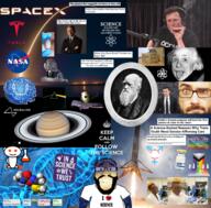 albert_einstein animal atom beard black_lives_matter blue_skin calm cat charles_darwin closed_mouth clothes collage dr_fauci elon_musk hrt i_love nasa progress_pride_flag reddit saturn science snoo soyjak space subvariant:science_lover transgender_flag tshirt vaccine variant:markiplier_soyjak vsauce // 3200x3156 // 9.2MB