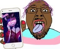 countryhuman flag:transgender_pride_flag flag:united_states holding_phone mouth_open nigger tranny // 921x763 // 401.8KB