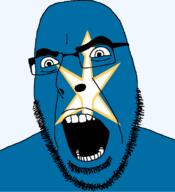 angry chiba flag flag:chiba glasses hair japan looking_to_the_left open_mouth soyjak stubble teeth thick_eyebrows todofuken transparent_background variant:cobson // 721x789 // 58.9KB