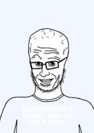 big_brain big_forehead clothes glasses lips smug stubble template text university variant:unijak vein // 1000x1414 // 96.7KB