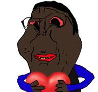 deformed glasses hair holding_heart jake jakparty_soy jartycuck lips merge mustache natejak redraw smile soyjak subvariant:gapechud subvariant:wholesome_soyjak variant:chudjak variant:gapejak // 792x744 // 146.9KB